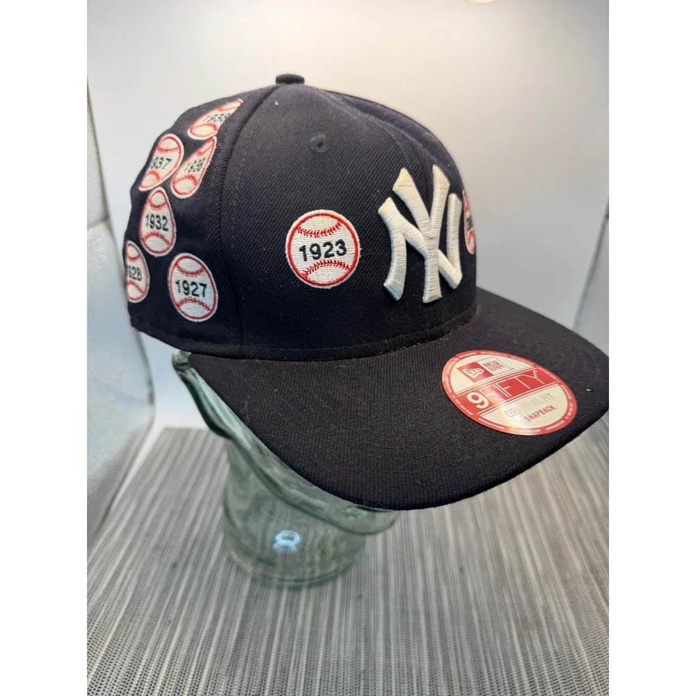New Era New York Yankees Spike Lee 9FIFTY Snapback Hat Navy Wool World Series